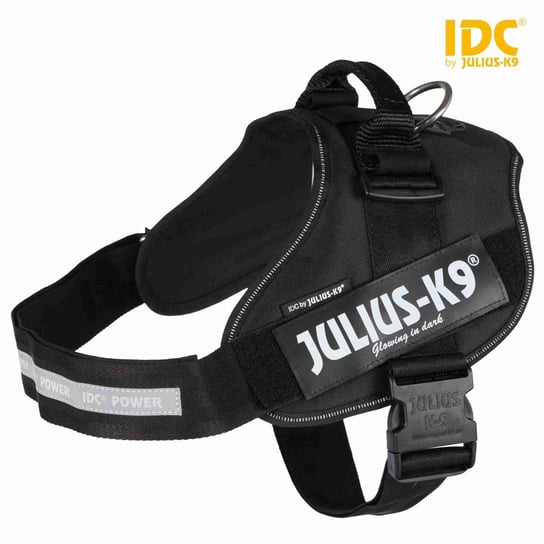 Szelki Julius-K9® IDC , 3/XL-XXL: 82–115 cm/50 mm, czarny Trixie