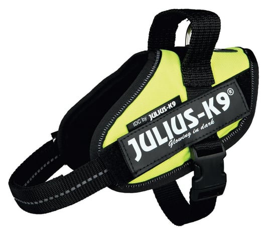 Szelki Julius-K9 IDC , Mini-Mini/S: 40–53 cm, neonowy żółty Trixie