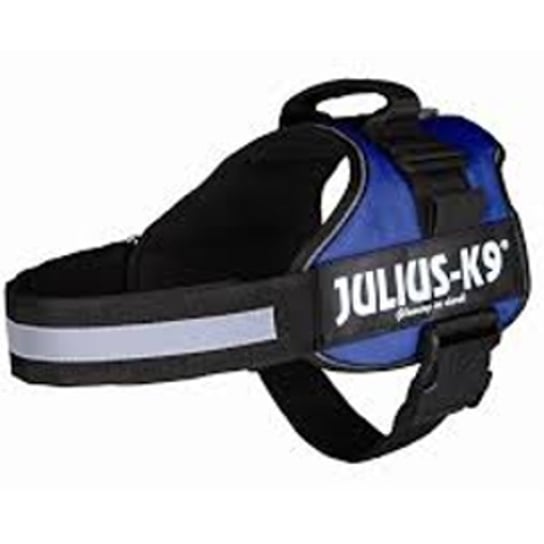 Szelki JULIUS-K9, niebiesko-czarne, rozmiar M-L Trixie