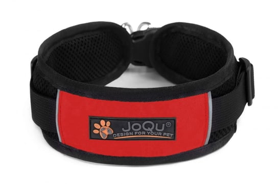 Szeroka obroża dla psa JoQu® Extreme Collar czerwona S (35-45 cm) JoQu