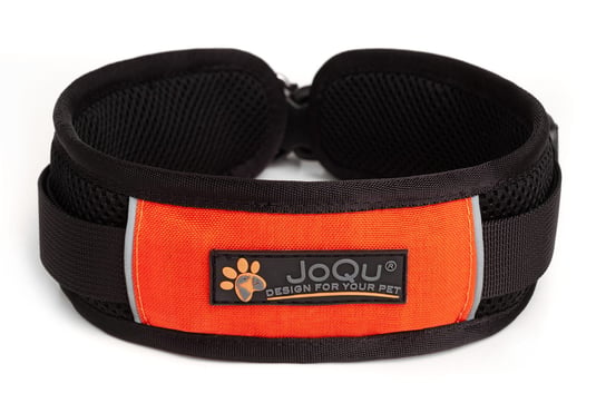 Szeroka obroża dla psa JoQu® Extreme Collar pomarańczowa M (45-55 cm) JoQu