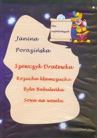 Szewczyk Dratewka Porazińska Janina
