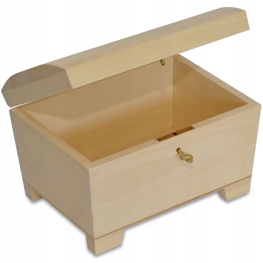 Szkatułka Pudełko Drewniane 20 X 14,5 X 11,7 Cm Creative Deco