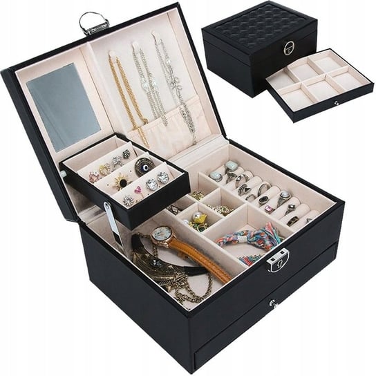 Szkatułka Pudełko Organizer Na Biżuterię Etui C5 Inny producent