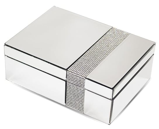 Szkatułka srebrna, 9,5x26x18,5 cm Pigmejka