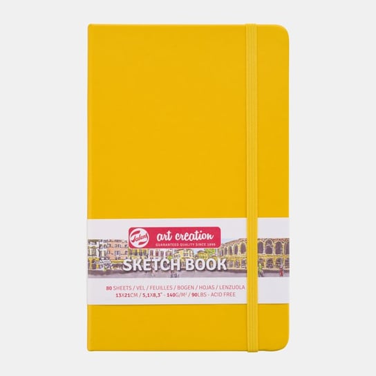Szkicownik Art Creation, Golden Yellow, 13x21 cm Talens
