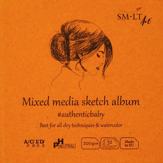 Szkicownik Mix Media 9X9 Cm Sm-Lt SM-LT Art