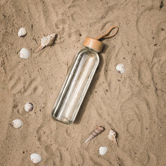 Szklana butelka na wodę Natural 500 ml AMBITION Ambition