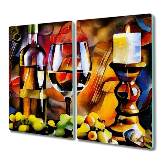 Szklana deska 2x30x52 Alkohol winogrona nowoczesna, Coloray Coloray