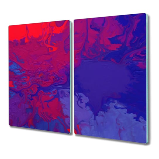 Szklana deska 2x30x52 cm Plamy farby z nadrukiem, Coloray Coloray