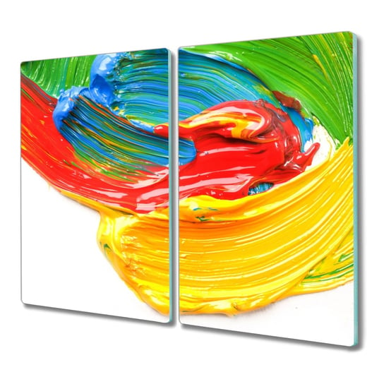 Szklana deska 2x30x52 Farba z nadrukiem na prezent, Coloray Coloray