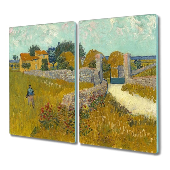 Szklana deska 2x30x52 Krab on jego back Van Gogh, Coloray Coloray