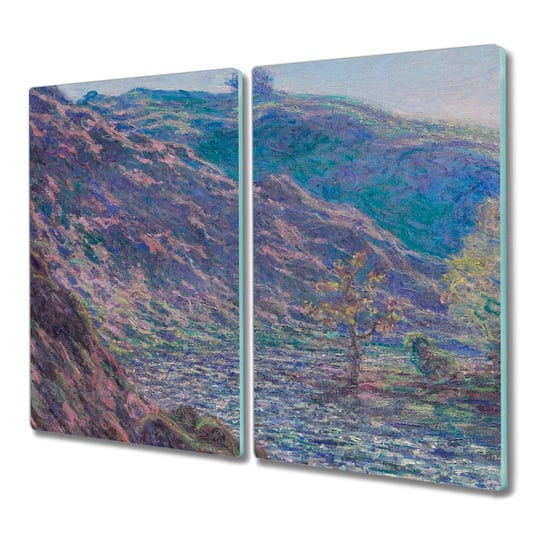 Szklana deska 2x30x52 Statki jazda sekwana Monet, Coloray Coloray