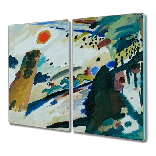 Szklana deska 2x30x52 Zima krajobraz z nadrukiem, Coloray Coloray