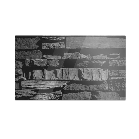 Szklana deska do krojenia HOMEPRINT Ciemna ściana kamienna 60x52 cm HOMEPRINT