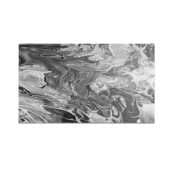 Szklana deska do krojenia HOMEPRINT Czarno-biały akryl 60x52 cm HOMEPRINT
