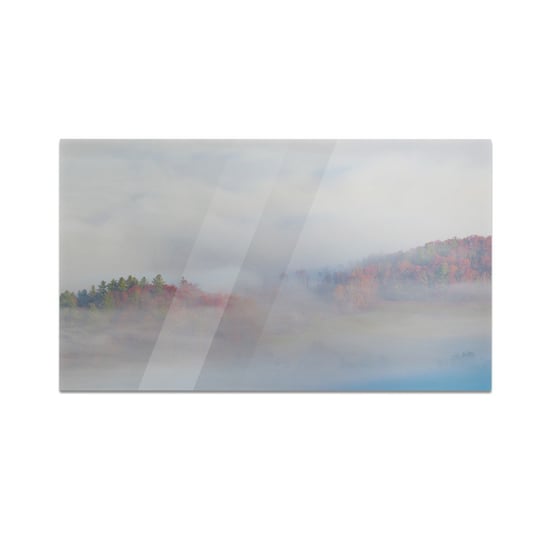 Szklana deska do krojenia HOMEPRINT Jesienny krajobraz lasu 60x52 cm HOMEPRINT