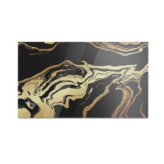 Szklana deska do krojenia HOMEPRINT Magia czarnego marmuru 60x52 cm HOMEPRINT