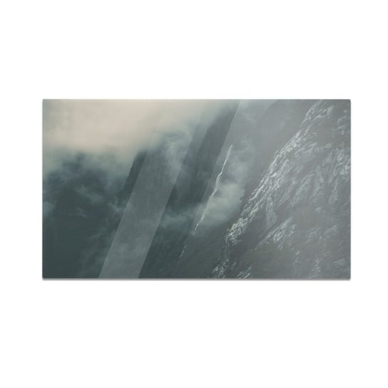 Szklana deska do krojenia HOMEPRINT Malownicze góry Norwegia 60x52 cm HOMEPRINT