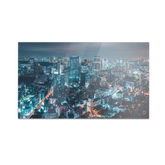 Szklana deska do krojenia HOMEPRINT Miasto Tokio 60x52 cm HOMEPRINT