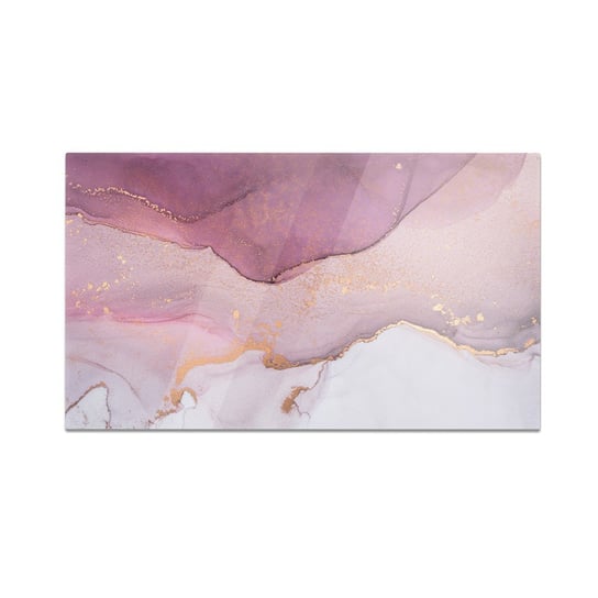 Szklana deska do krojenia HOMEPRINT Odcienie różowego, marmur 60x52 cm HOMEPRINT