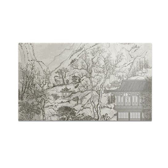 Szklana deska do krojenia HOMEPRINT Orientalny pejzaż 60x52 cm HOMEPRINT