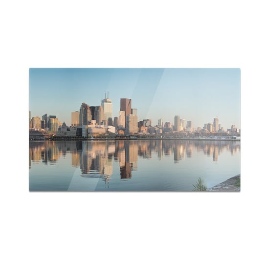 Szklana deska do krojenia HOMEPRINT Panorama miasta Toronto 60x52 cm HOMEPRINT