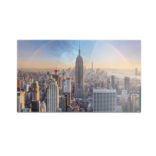 Szklana deska do krojenia HOMEPRINT Panorama Nowego Jorku 60x52 cm HOMEPRINT