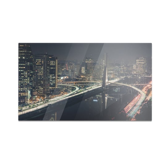 Szklana deska do krojenia HOMEPRINT Panorama Sao Paulo 60x52 cm HOMEPRINT