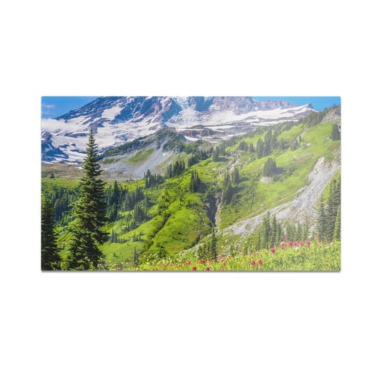 Szklana deska do krojenia HOMEPRINT Parku Narodowym Mount Rainier 60x52 cm HOMEPRINT