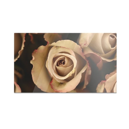 Szklana deska do krojenia HOMEPRINT Róża w sepi 60x52 cm HOMEPRINT