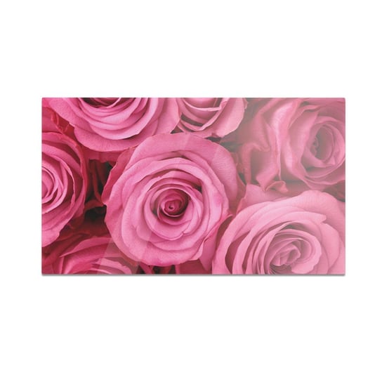 Szklana deska do krojenia HOMEPRINT Różowe róże 60x52 cm HOMEPRINT