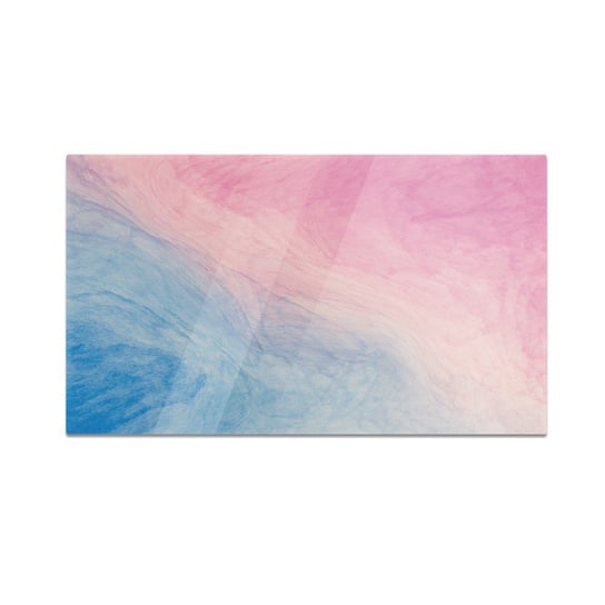 Szklana deska do krojenia HOMEPRINT Różowo niebieski pył 60x52 cm HOMEPRINT