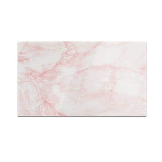 Szklana deska do krojenia HOMEPRINT Różowy marmur 60x52 cm HOMEPRINT