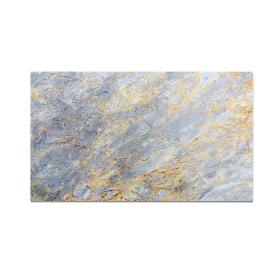 Szklana deska do krojenia HOMEPRINT Szaro-złoty marmur 60x52 cm HOMEPRINT