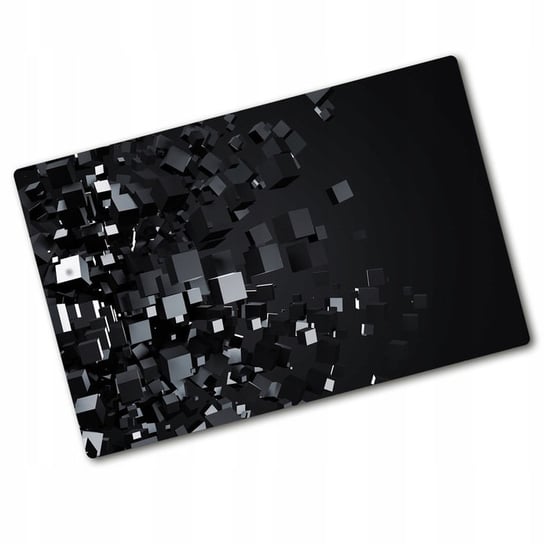 Szklana deska do krojenia - Osłona indukcji 2w1 - Abstrakcja 3D Sztuka Inna marka