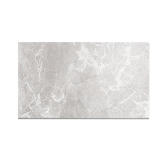 Szklana deska kuchenna HOMEPRINT Biały marmur 60x52 cm HOMEPRINT