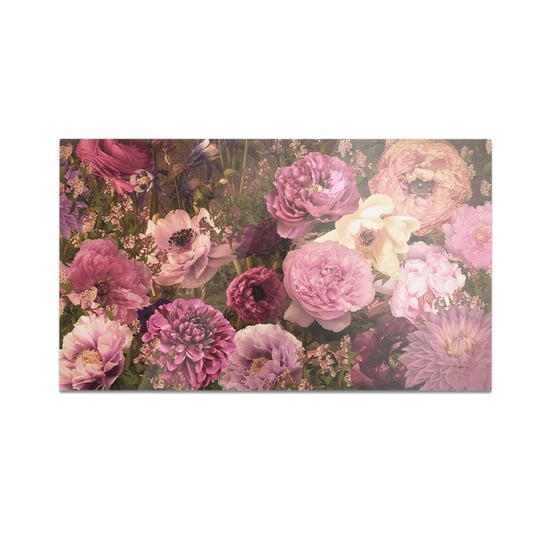 Szklana deska kuchenna HOMEPRINT Bukiet kolorowych kwiatów 60x52 cm HOMEPRINT