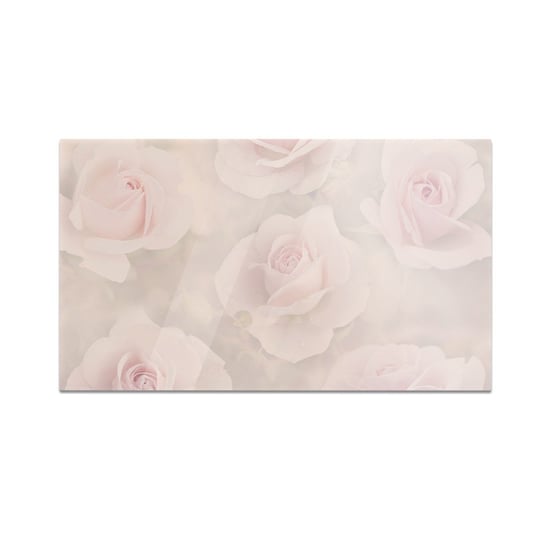 Szklana deska kuchenna HOMEPRINT Bukiet pastelowych róż 60x52 cm HOMEPRINT