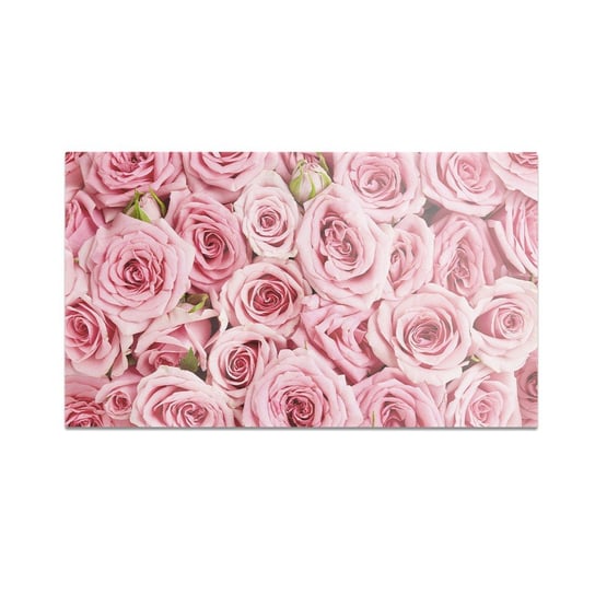 Szklana deska kuchenna HOMEPRINT Bukiet różowych róż 60x52 cm HOMEPRINT