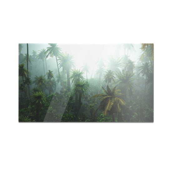 Szklana deska kuchenna HOMEPRINT Dżungla we mgle 60x52 cm HOMEPRINT