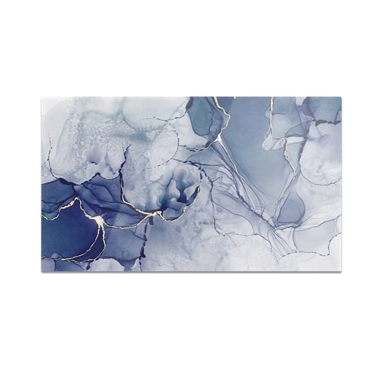 Szklana deska kuchenna HOMEPRINT Granatowy marmur 60x52 cm HOMEPRINT