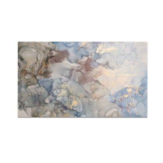 Szklana deska kuchenna HOMEPRINT Kolorowy marmur 60x52 cm HOMEPRINT