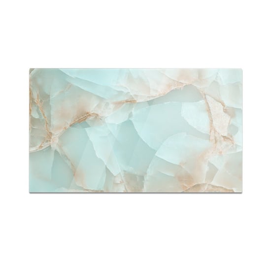 Szklana deska kuchenna HOMEPRINT Marmur aqua 60x52 cm HOMEPRINT