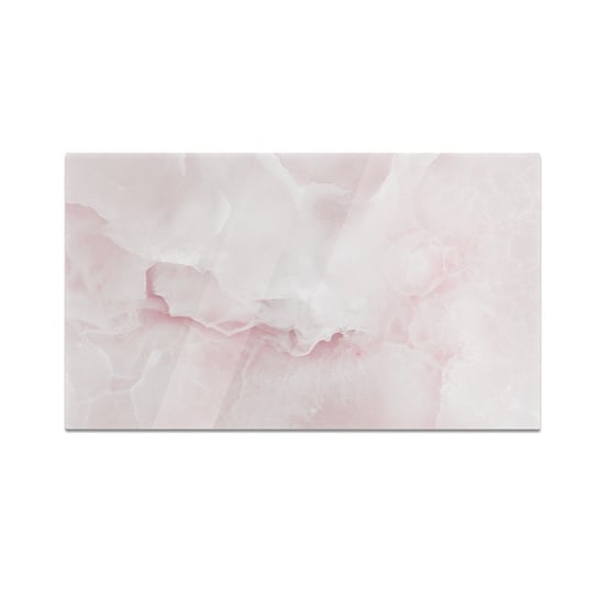 Szklana deska kuchenna HOMEPRINT Marmur w różowym odcieniu 60x52 cm HOMEPRINT