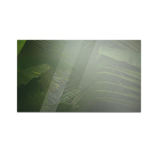 Szklana deska kuchenna HOMEPRINT Mglisty poranek w dżungli 60x52 cm HOMEPRINT