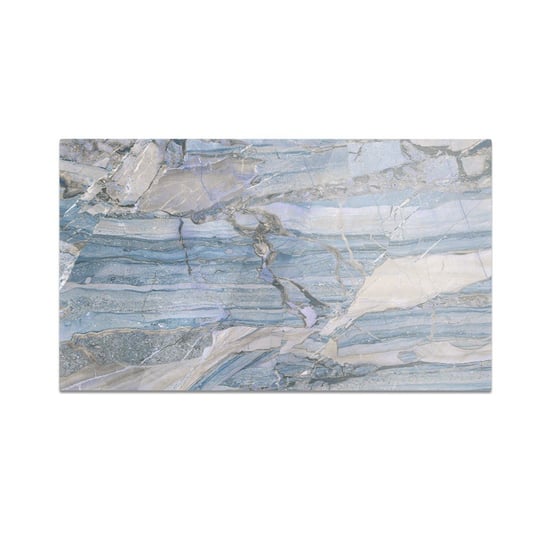 Szklana deska kuchenna HOMEPRINT Piękny błękitny marmur 60x52 cm HOMEPRINT