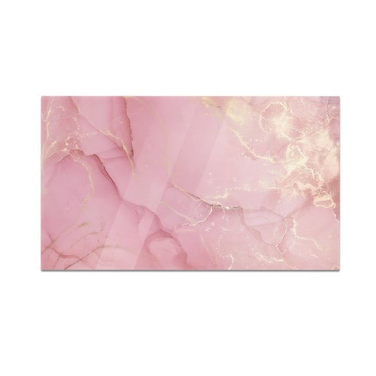 Szklana deska kuchenna HOMEPRINT Piękny różowy marmur 60x52 cm HOMEPRINT