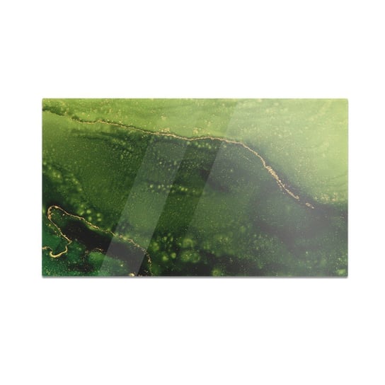 Szklana deska kuchenna HOMEPRINT Zielony kamień szlachetny 60x52 cm HOMEPRINT