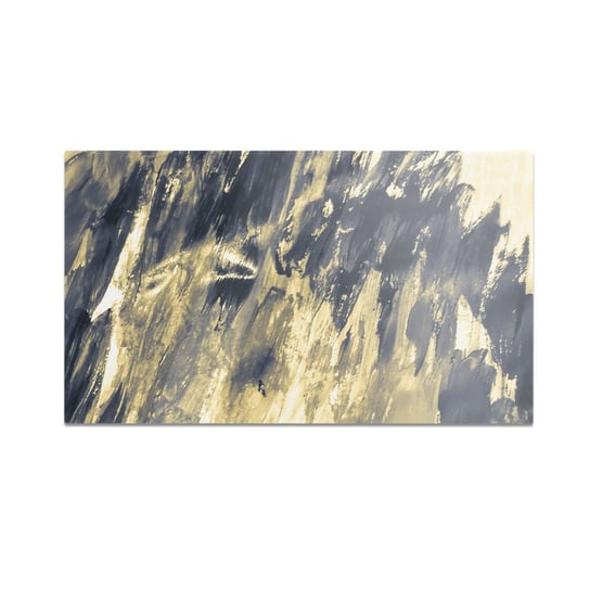 Szklana deska kuchenna HOMEPRINT Złoto-czarne ślady farby 60x52 cm HOMEPRINT